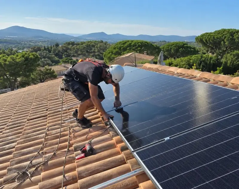 Installateur panneaux solaires Saint-Siffret — pose photovoltaïque sur toiture