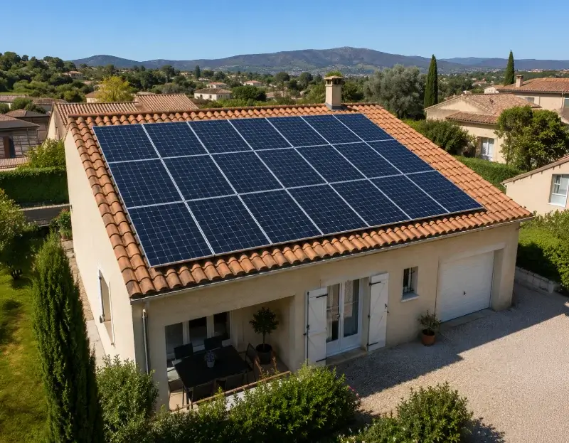 Prime à l'autoconsommation panneaux solaires Saint-Siffret — aide financière de l'État